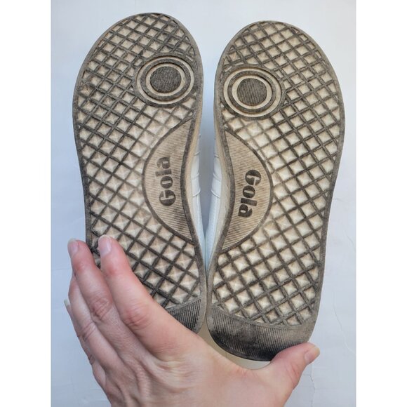 Gola Grandslam Leather Sneakers Size 7.5  Casual Everyday Wear Chic Timeless - Picture 8 of 8